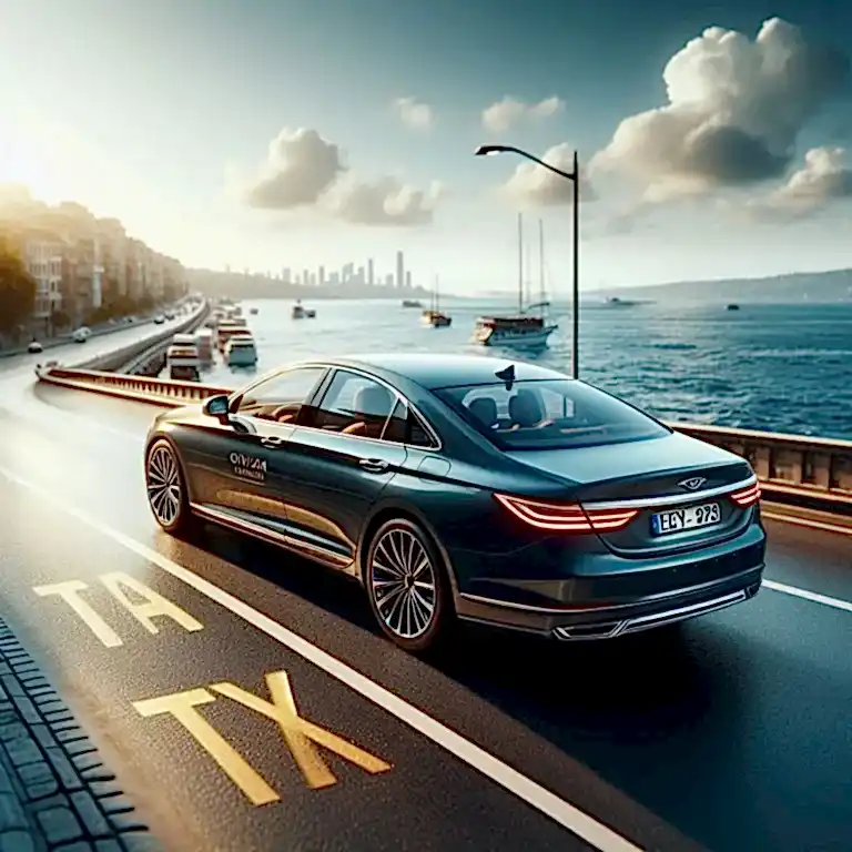 Esenyurt Üçevler Mahallesi Korsan Taksi Sivil Araç Görseli