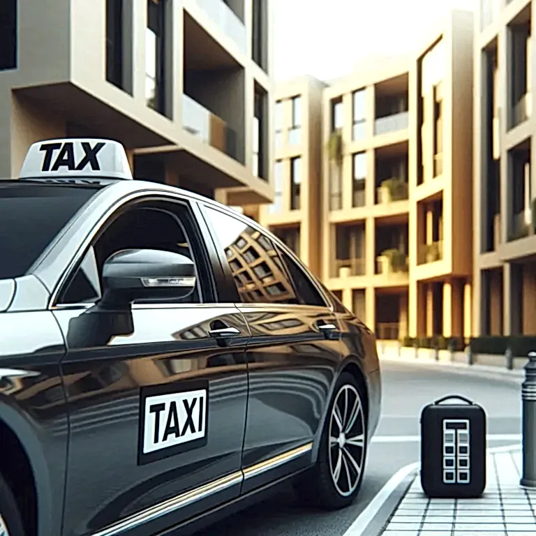 Esenyurt Zafer Mahallesi Sokaklarında Korsan Taksi Hizmeti Sağlayan Siyah Sivil Sedan Bir Araç